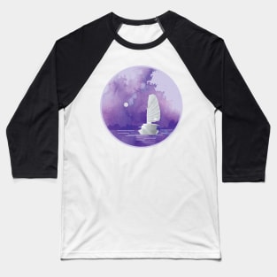 Halong Bay Vietnam Cruise under the Moonlight Baseball T-Shirt